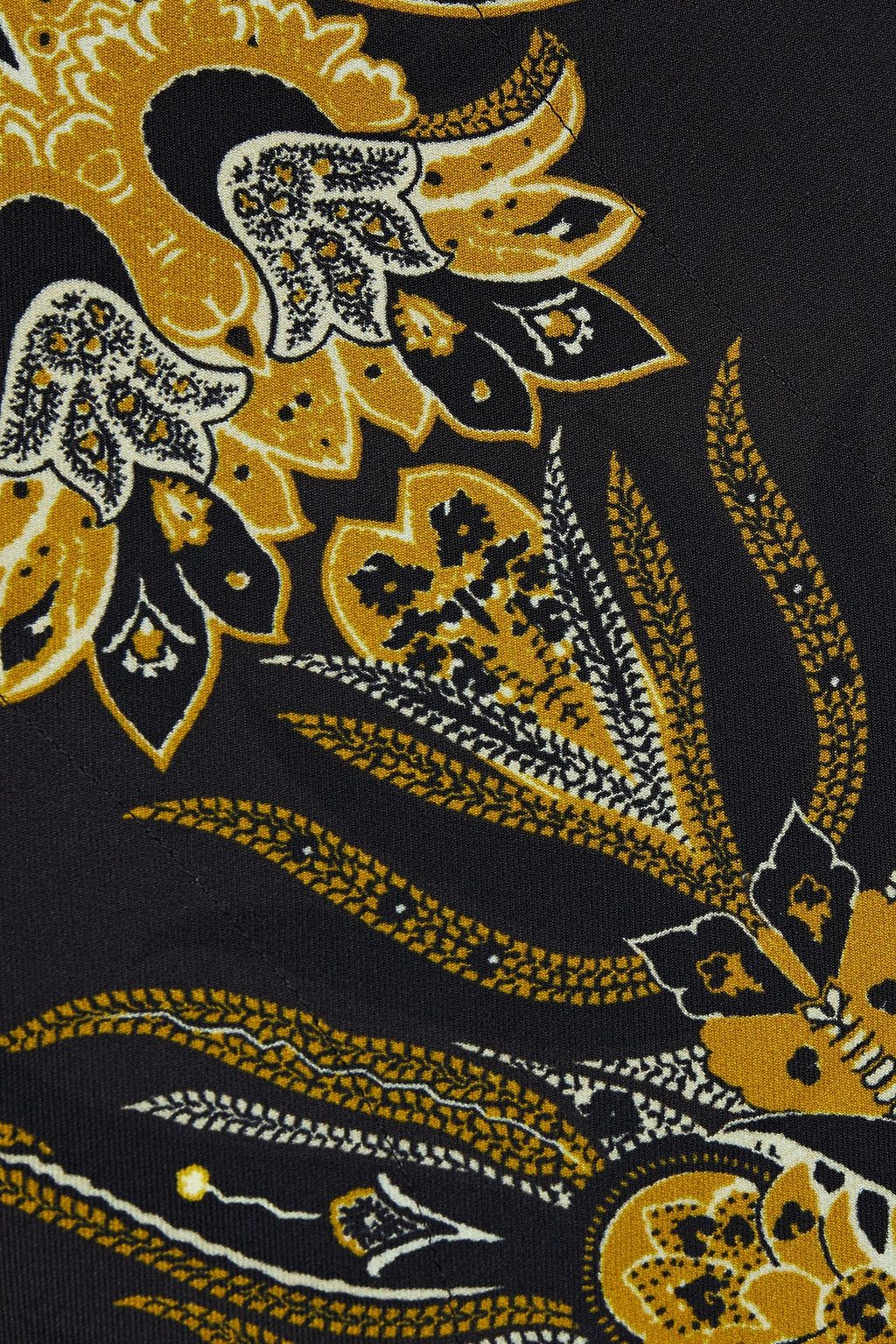 ETRO Printed twill maxi skirt