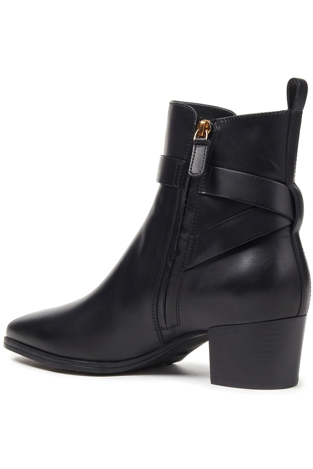 TOD'S Buckled leather ankle boots