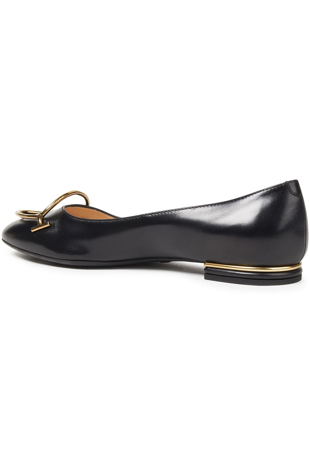 TOD'S Ballerinas aus Leder mit Verzierung