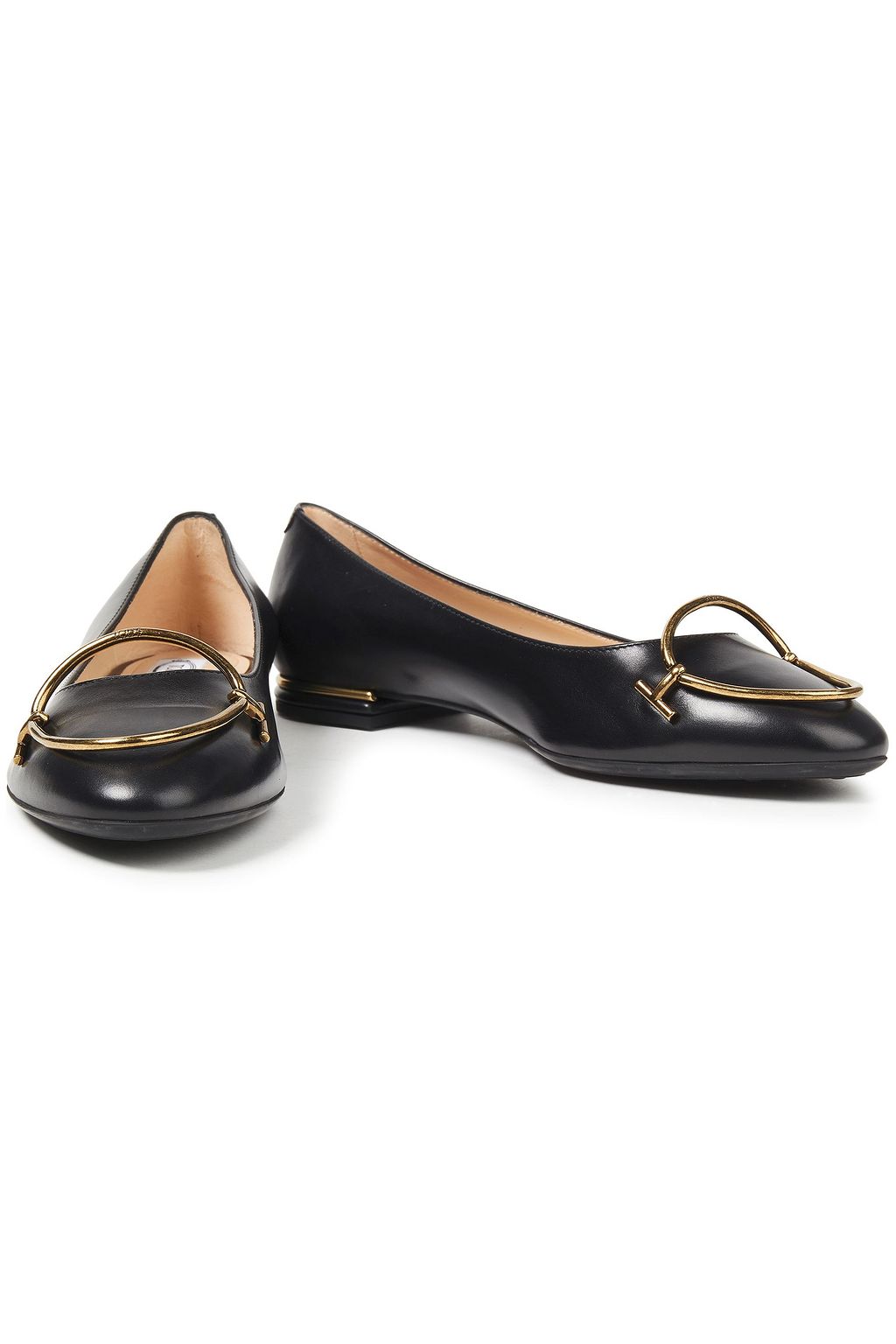 TOD'S Ballerinas aus Leder mit Verzierung