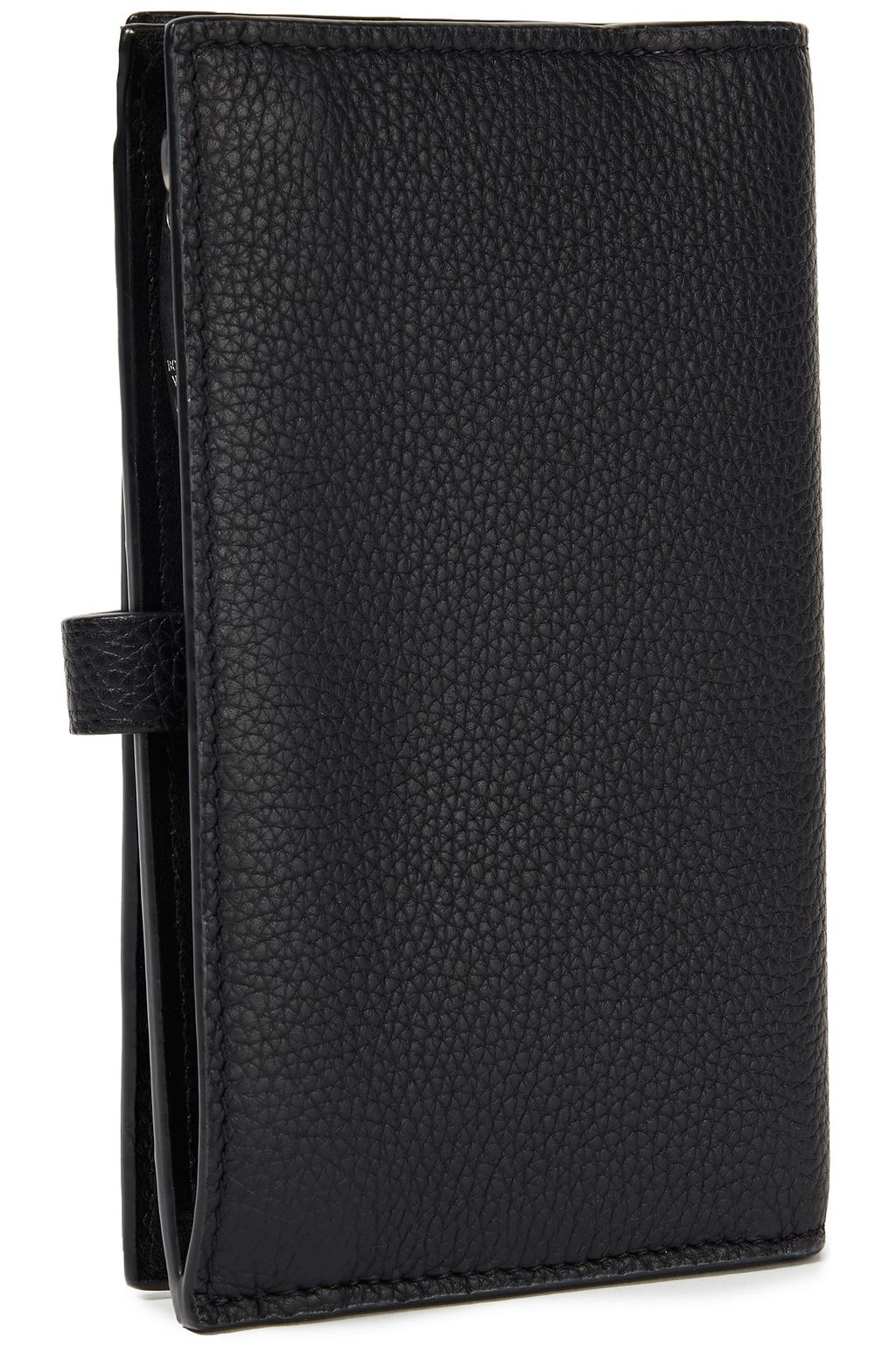 BOTTEGA VENETA Pebbled-leather wallet