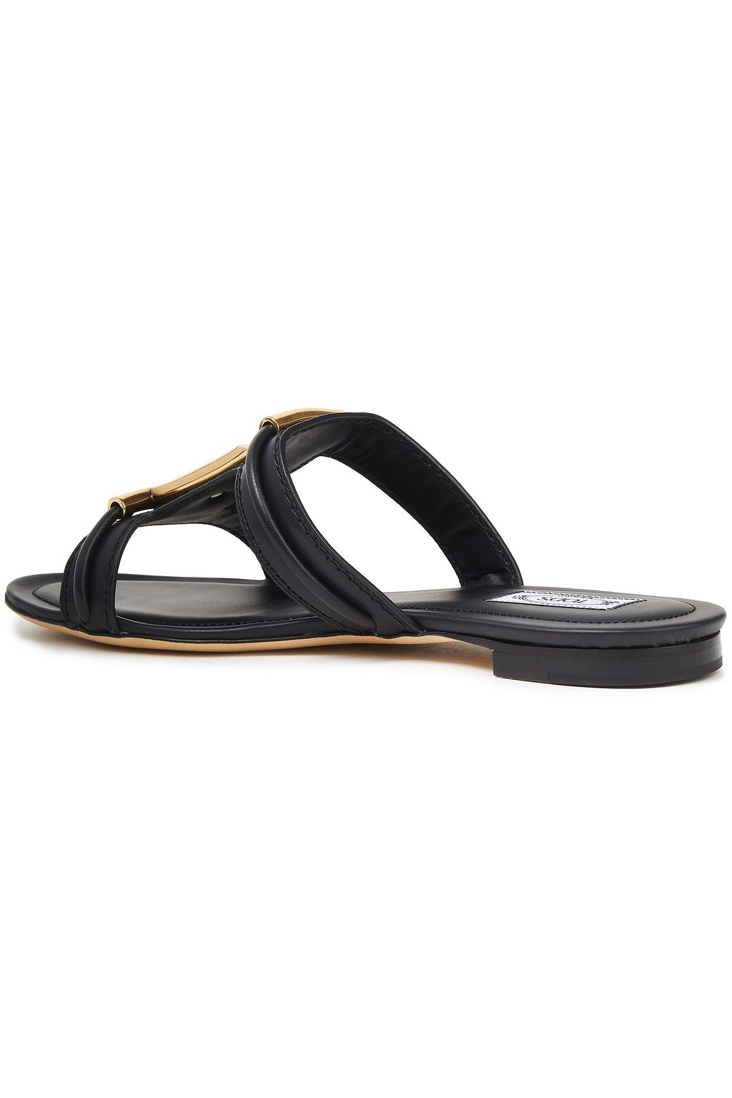 TOD'S Double T leather sandals