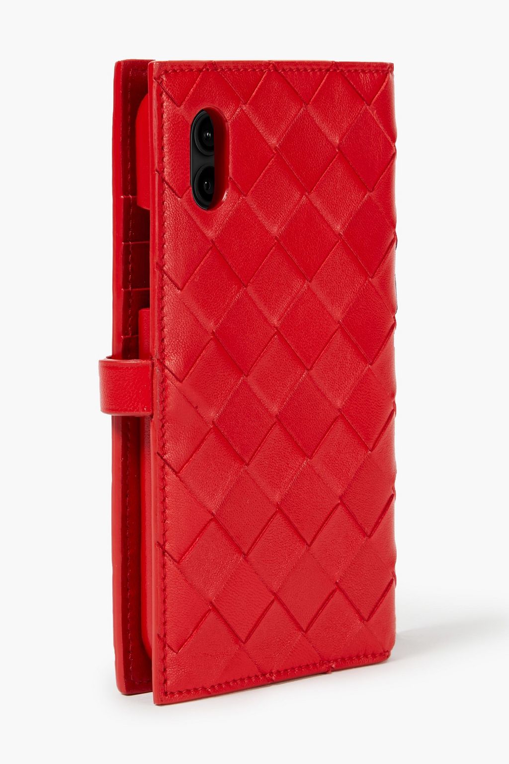 BOTTEGA VENETA Intrecciato leather iPhone X case