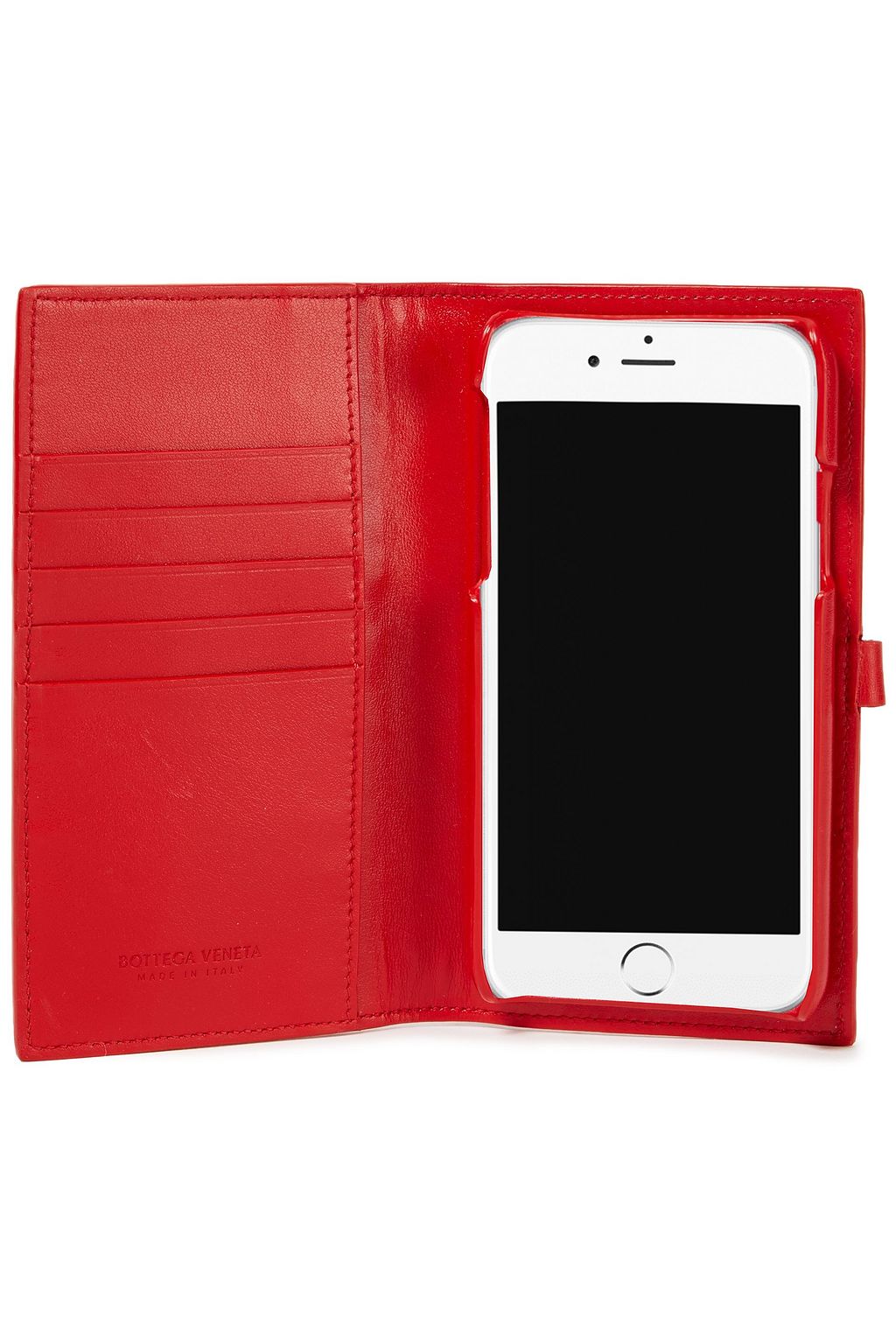 BOTTEGA VENETA Intrecciato leather iPhone X case