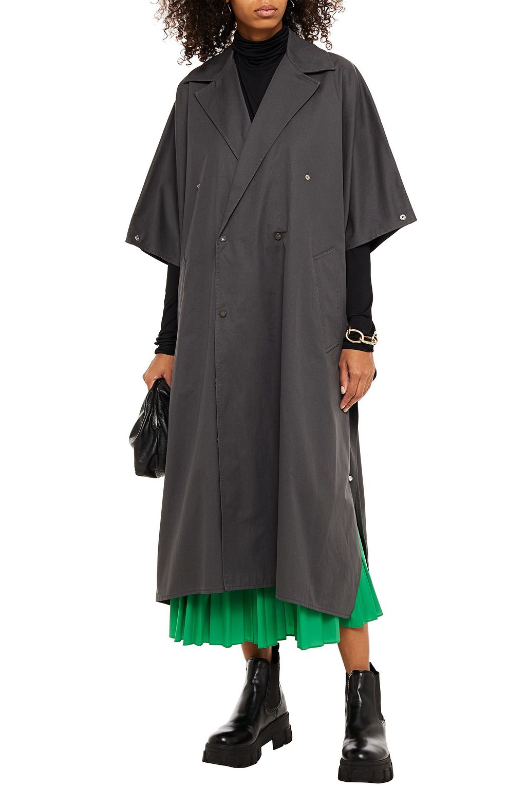 BOTTEGA VENETA Cape aus Baumwoll-Gabardine