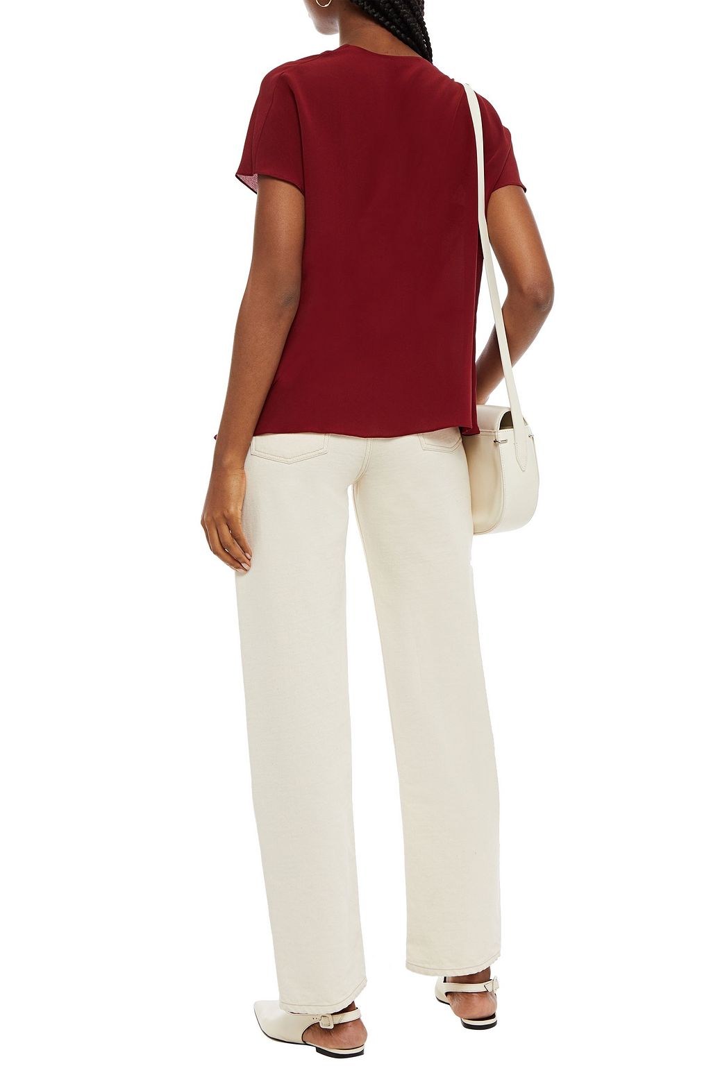 PS PAUL SMITH Silk crepe de chine top