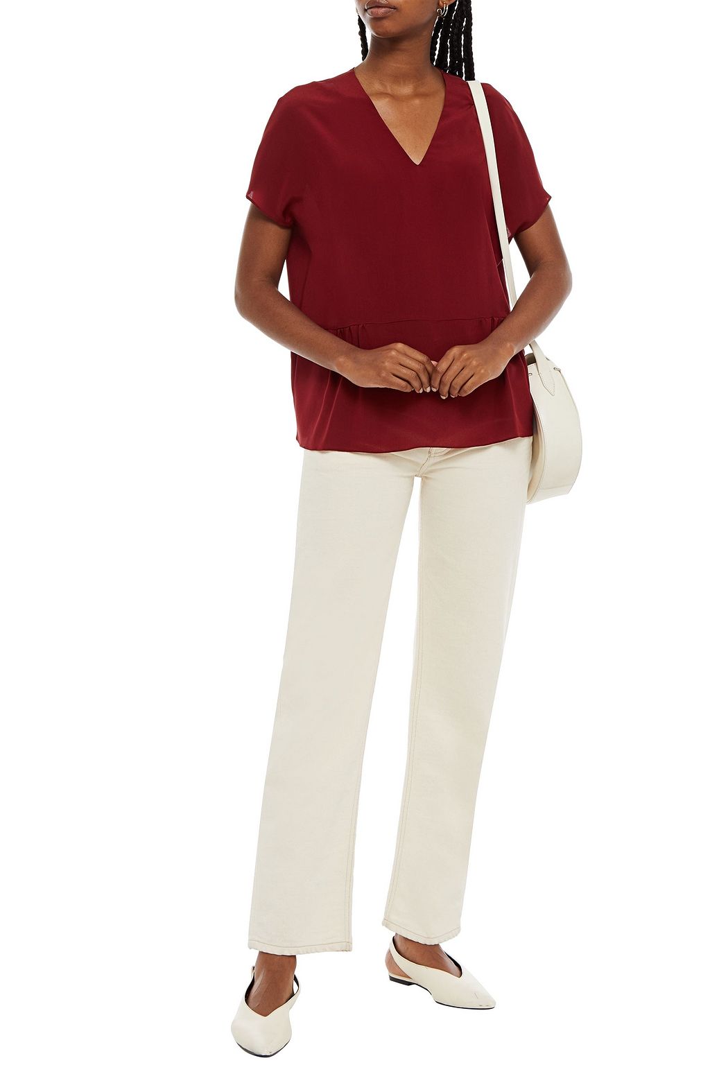 PS PAUL SMITH Silk crepe de chine top