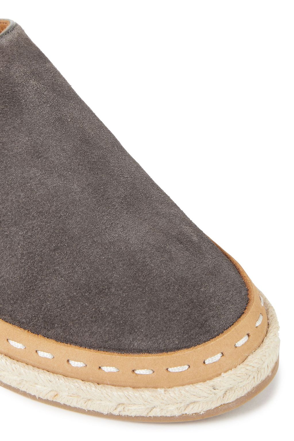 RAG & BONE Suede collapsible-heel espadrilles