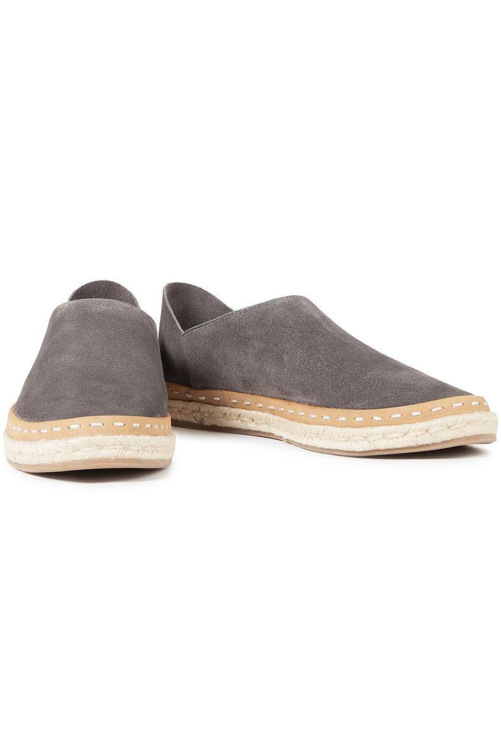 RAG & BONE Suede collapsible-heel espadrilles