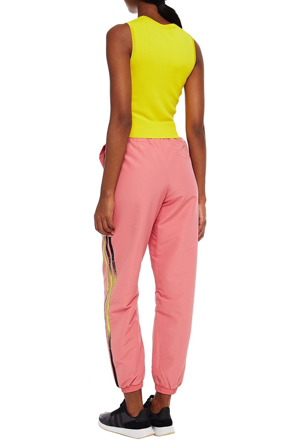 ADIDAS ORIGINALS Striped woven track pants