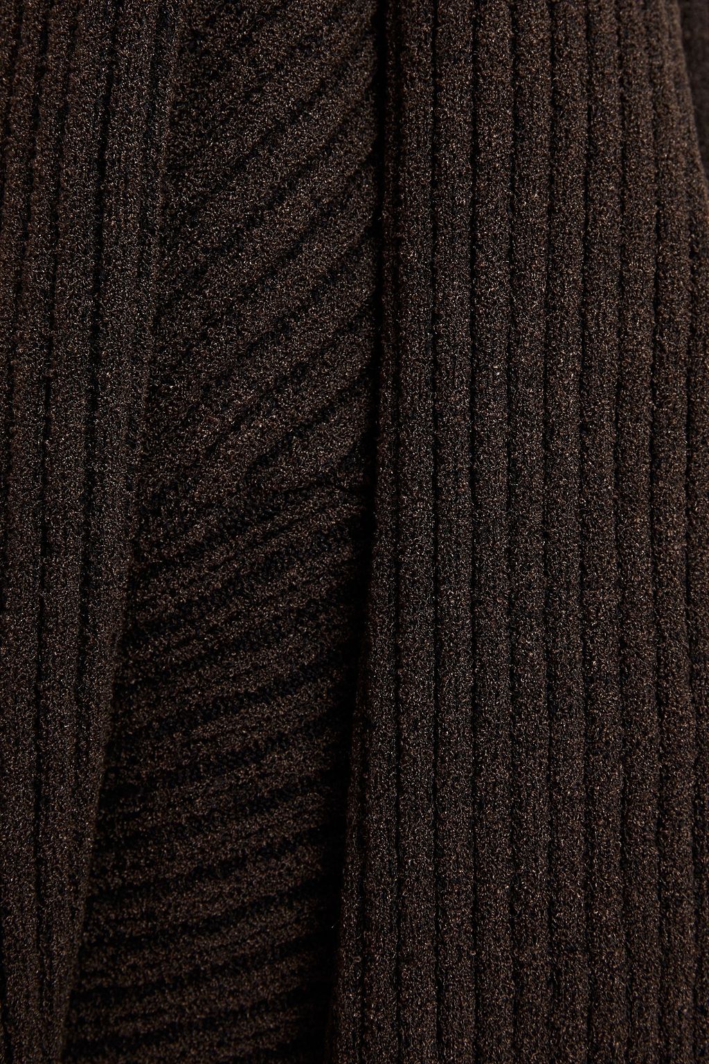 BOTTEGA VENETA Twist-front ribbed-knit sweater