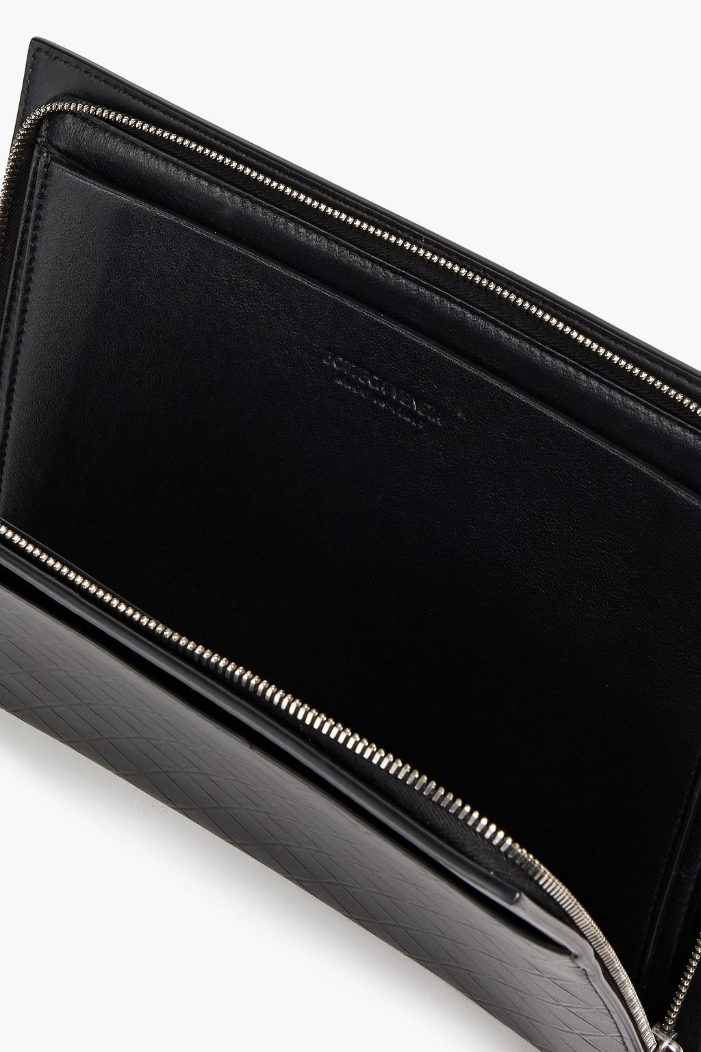 BOTTEGA VENETA Embossed leather document case