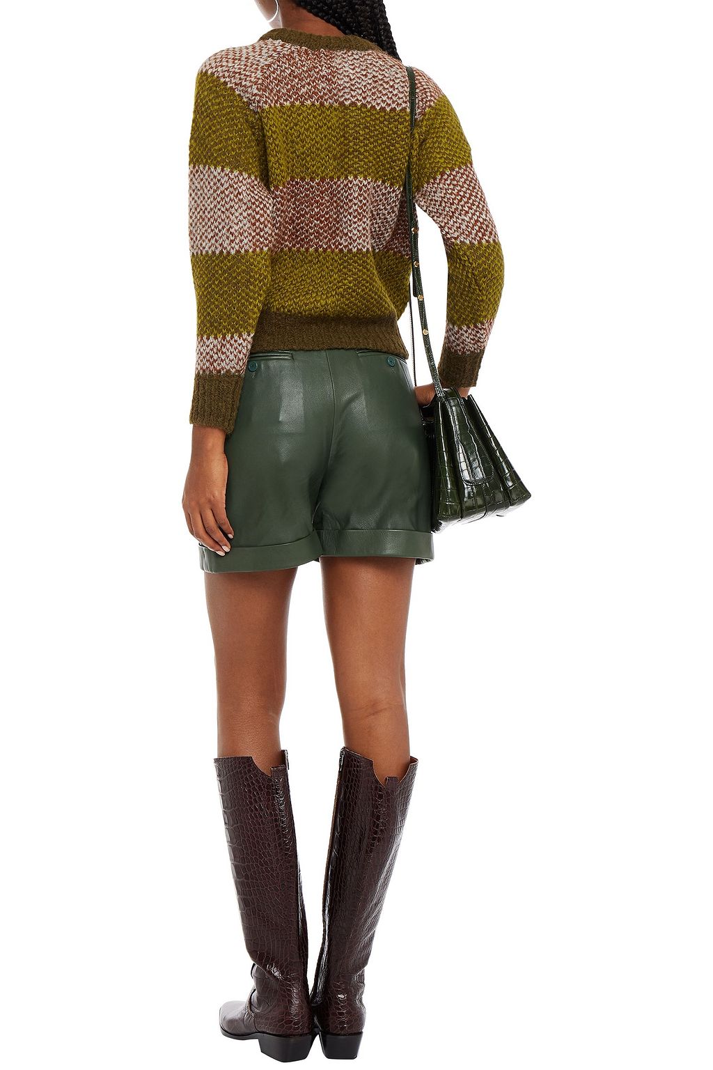 ANTIK BATIK Arthur jacquard-knit alpaca-blend sweater