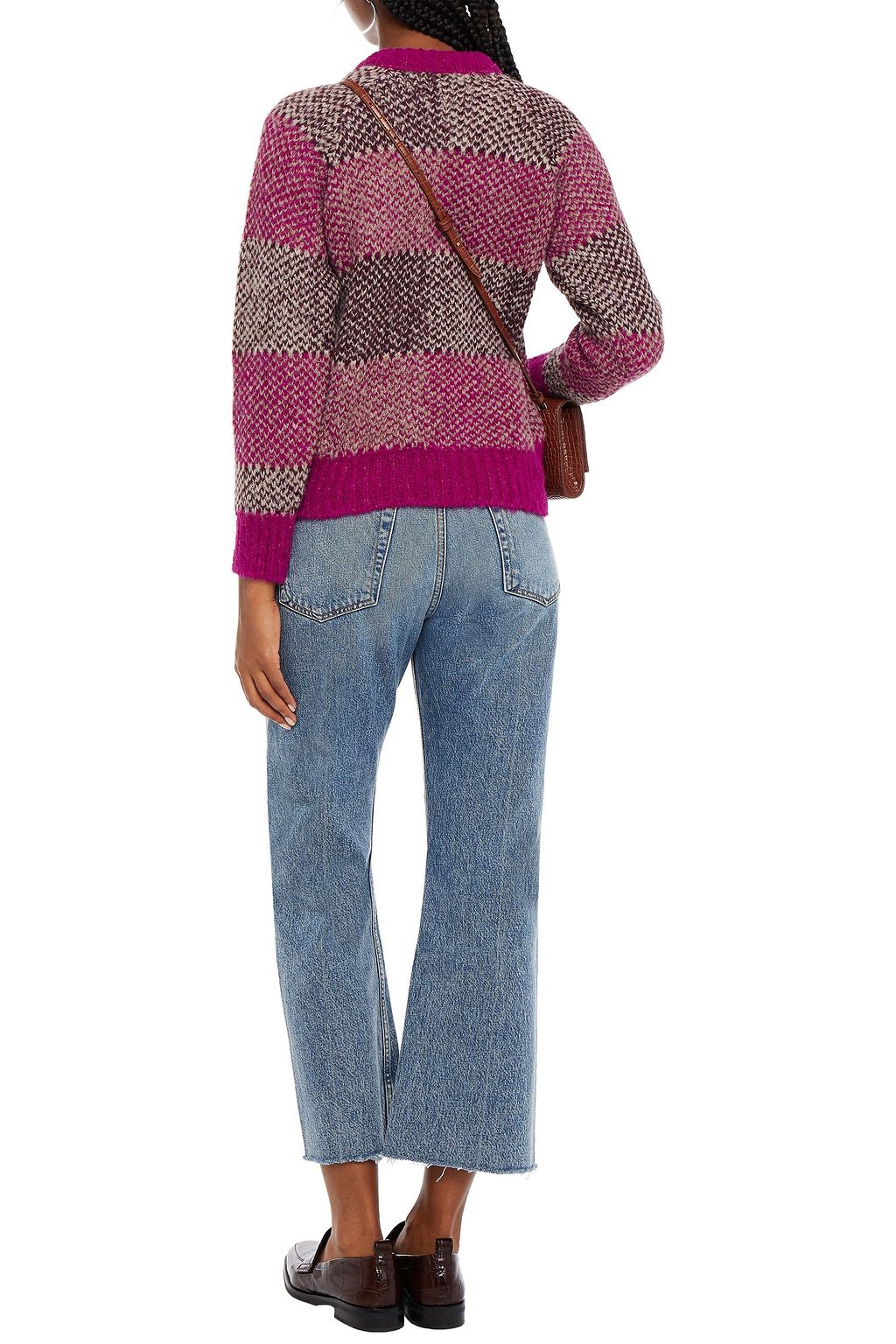 ANTIK BATIK Arthur jacquard-knit alpaca-blend sweater
