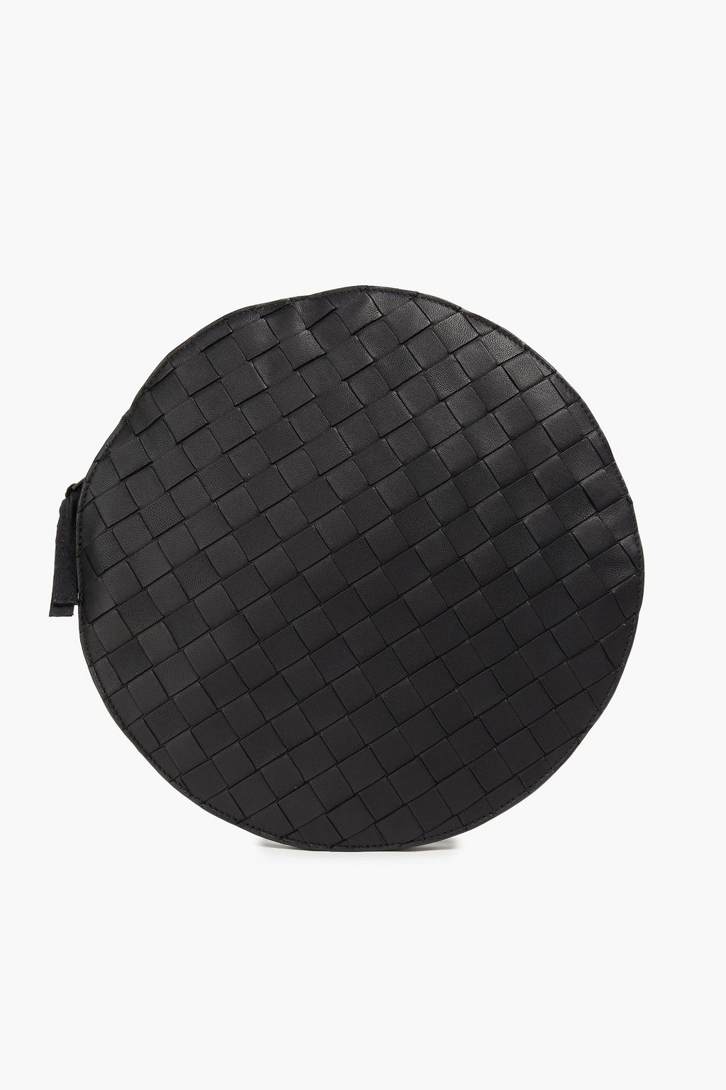BOTTEGA VENETA Intrecciato leather-paneled shell weekend bag