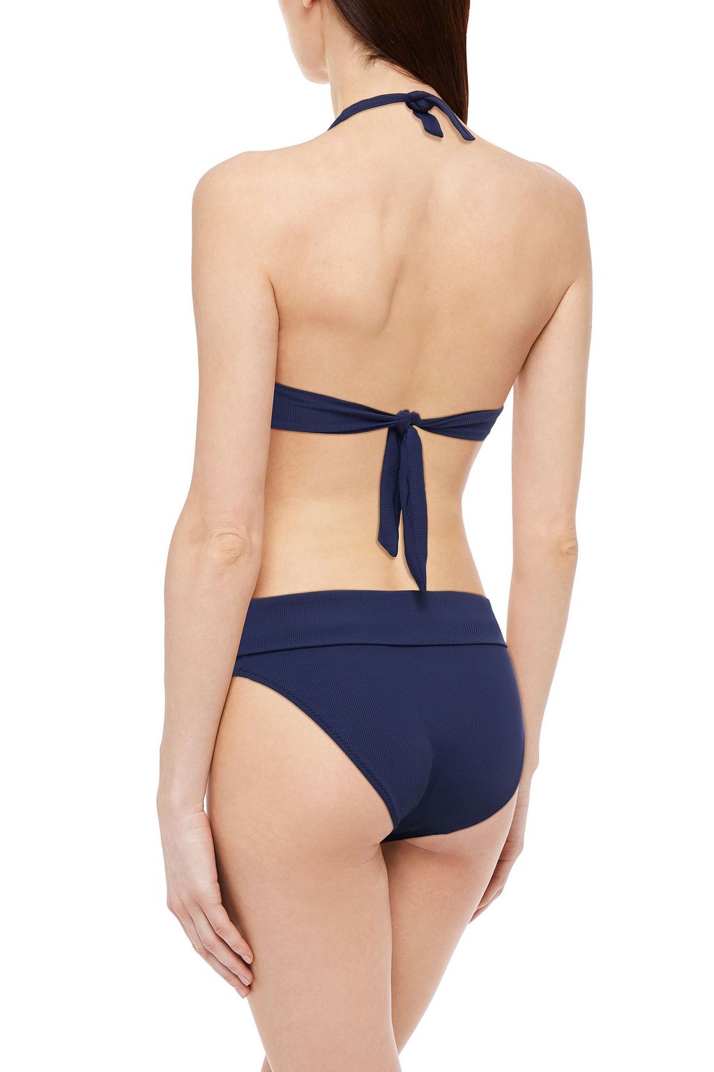 MELISSA ODABASH Brussels ribbed mid-rise bikini briefs