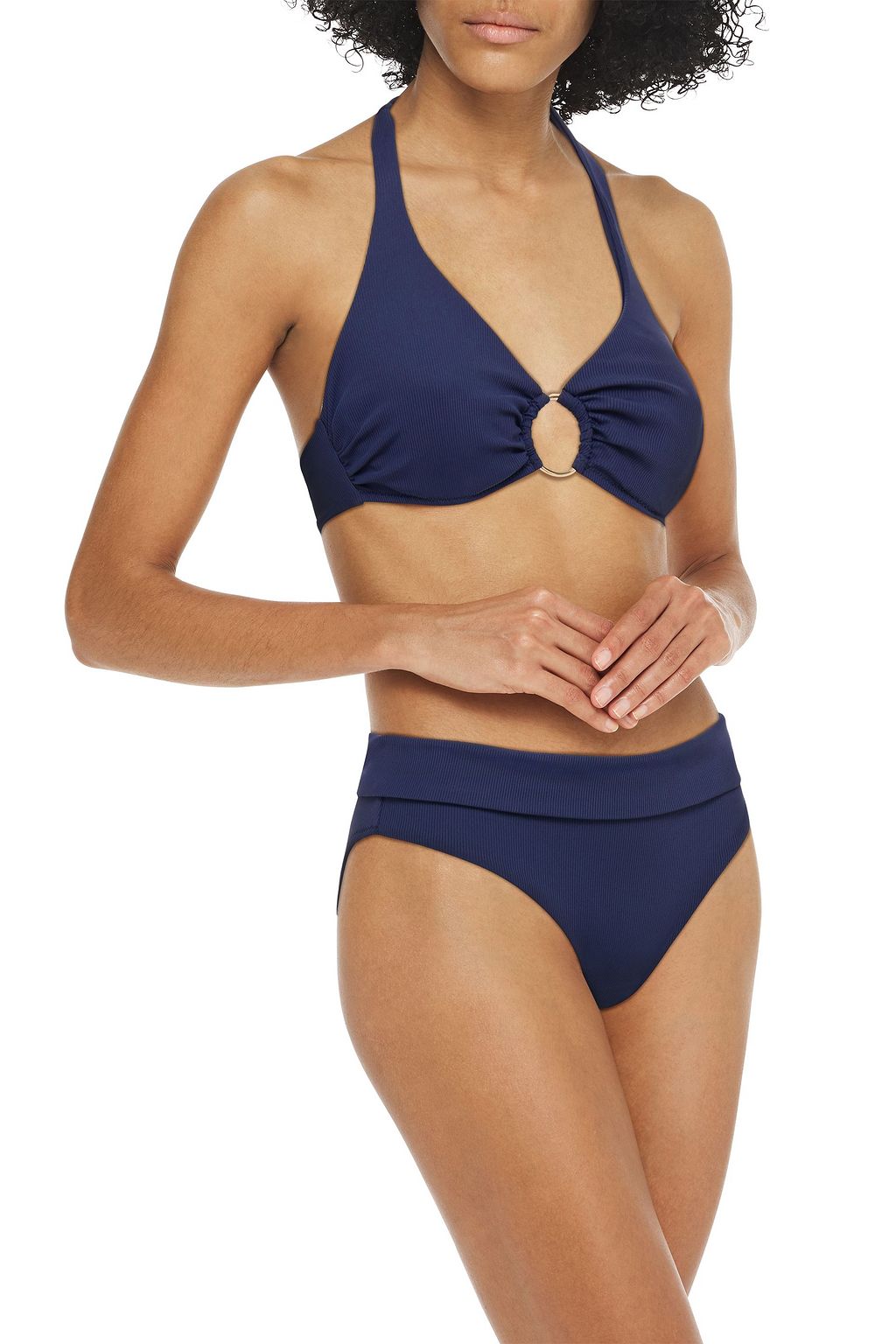 MELISSA ODABASH Brussels ribbed bikini top