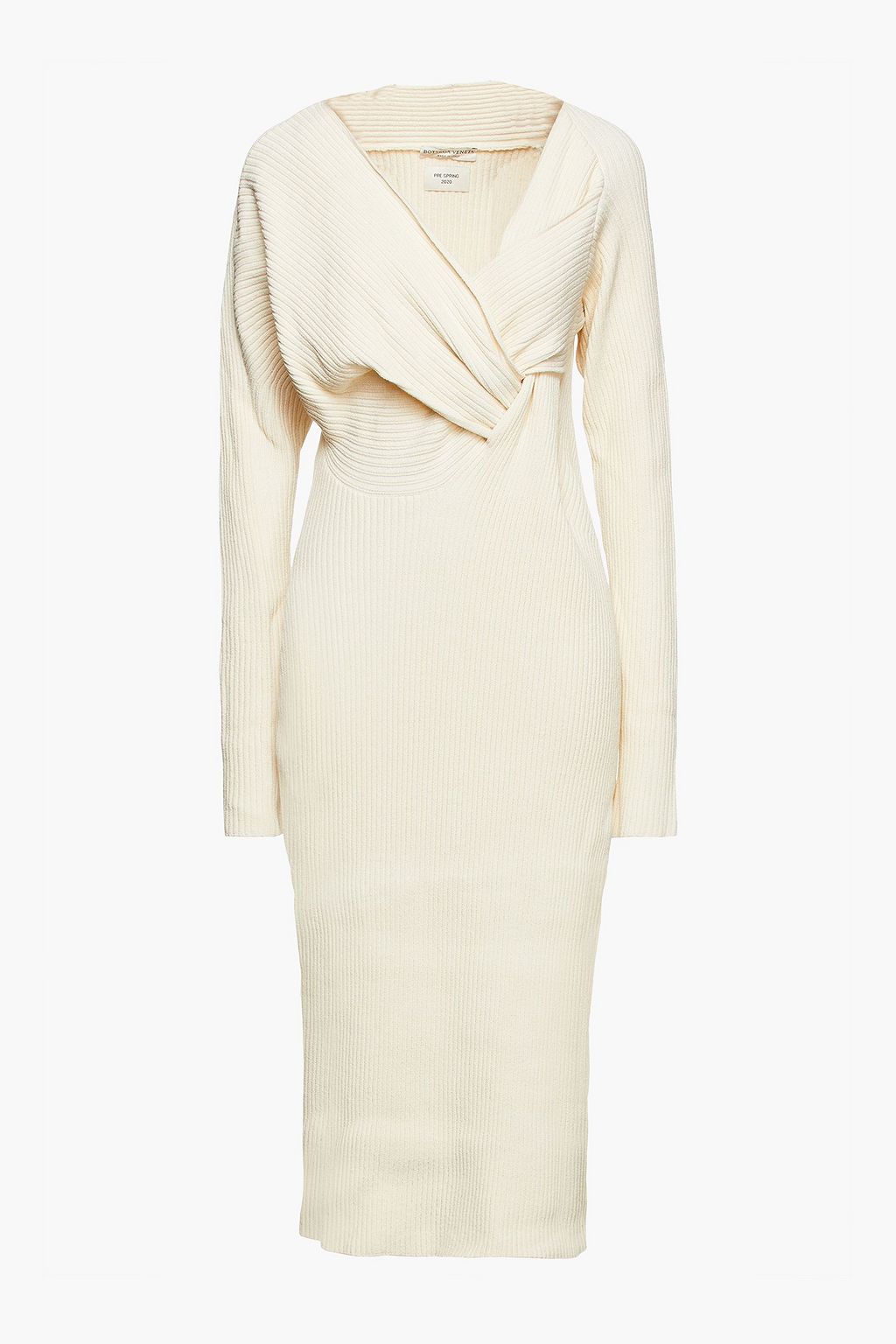 Bottega Veneta Wrap Detail Knit Dress