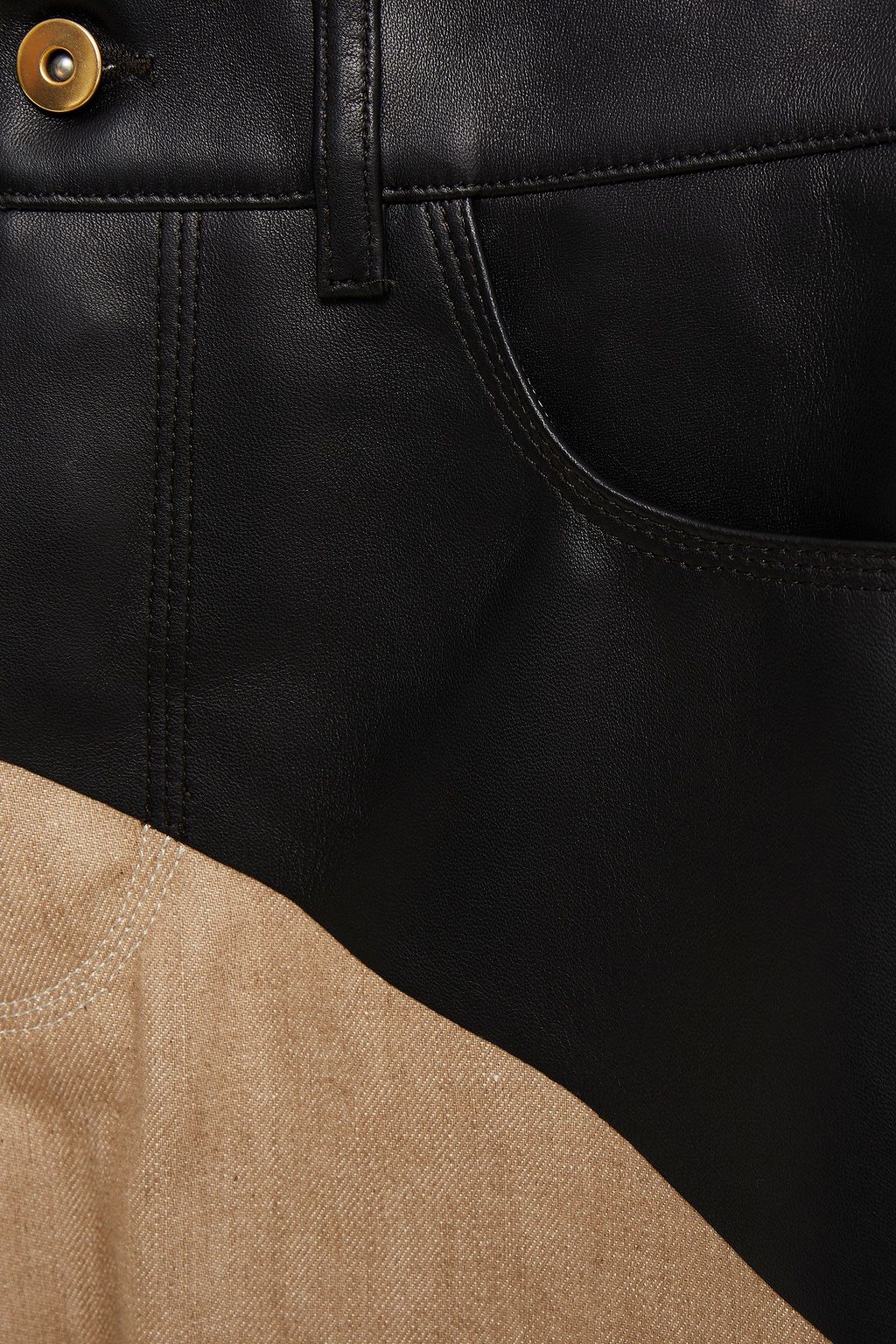 BOTTEGA VENETA ミッドライズ ストレートレッグ ジーンズ