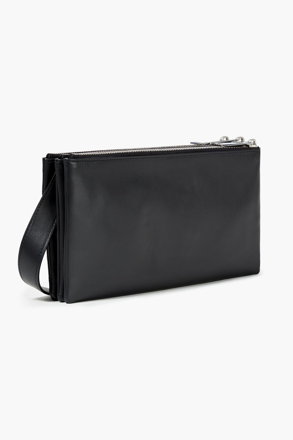 BOTTEGA VENETA Embossed intrecciato leather messenger bag