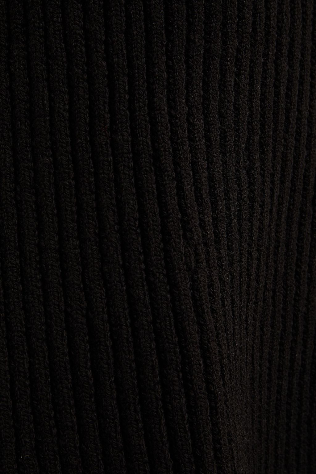 BOTTEGA VENETA Ribbed wool-blend midi skirt