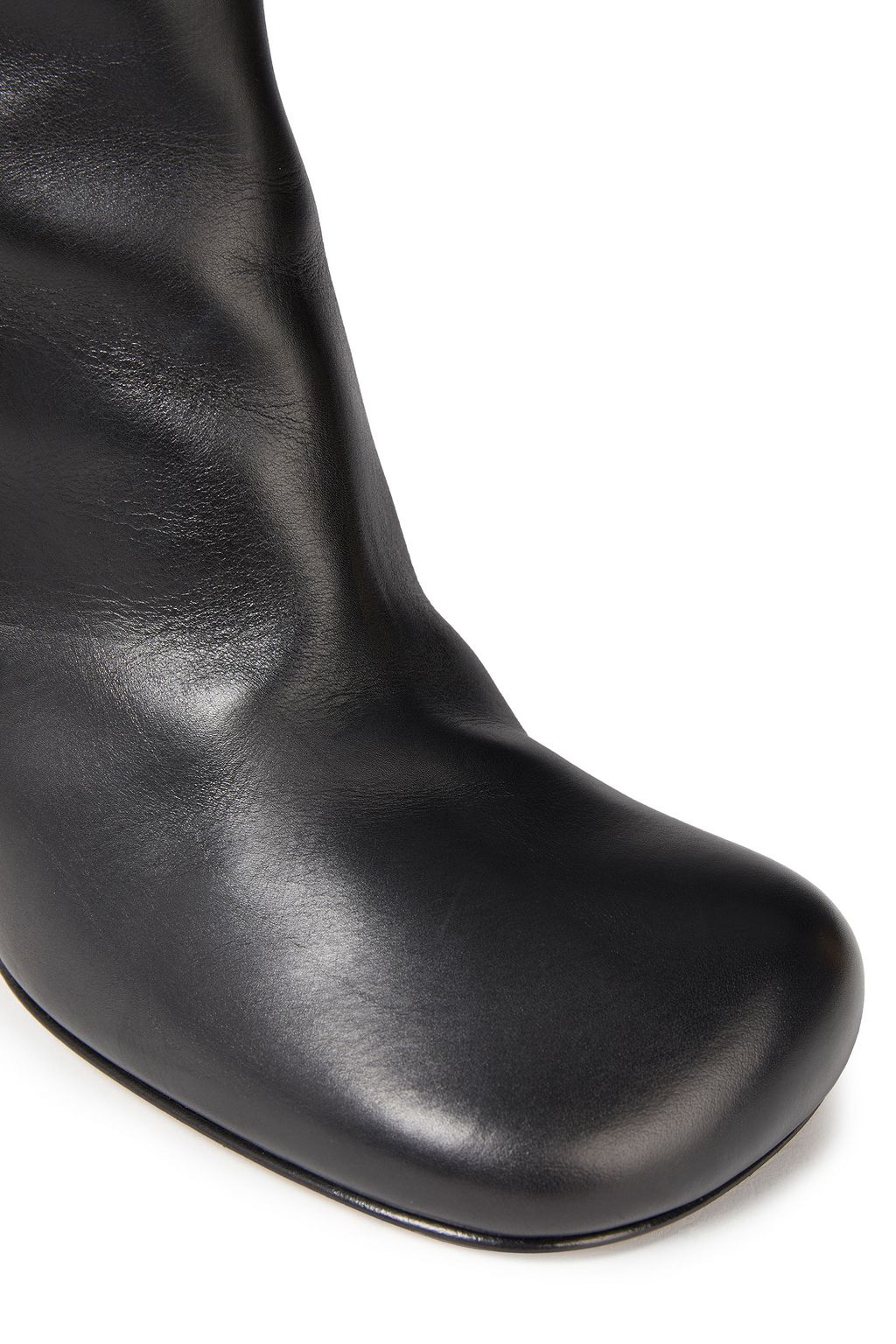 BOTTEGA VENETA Embellished leather ankle boots