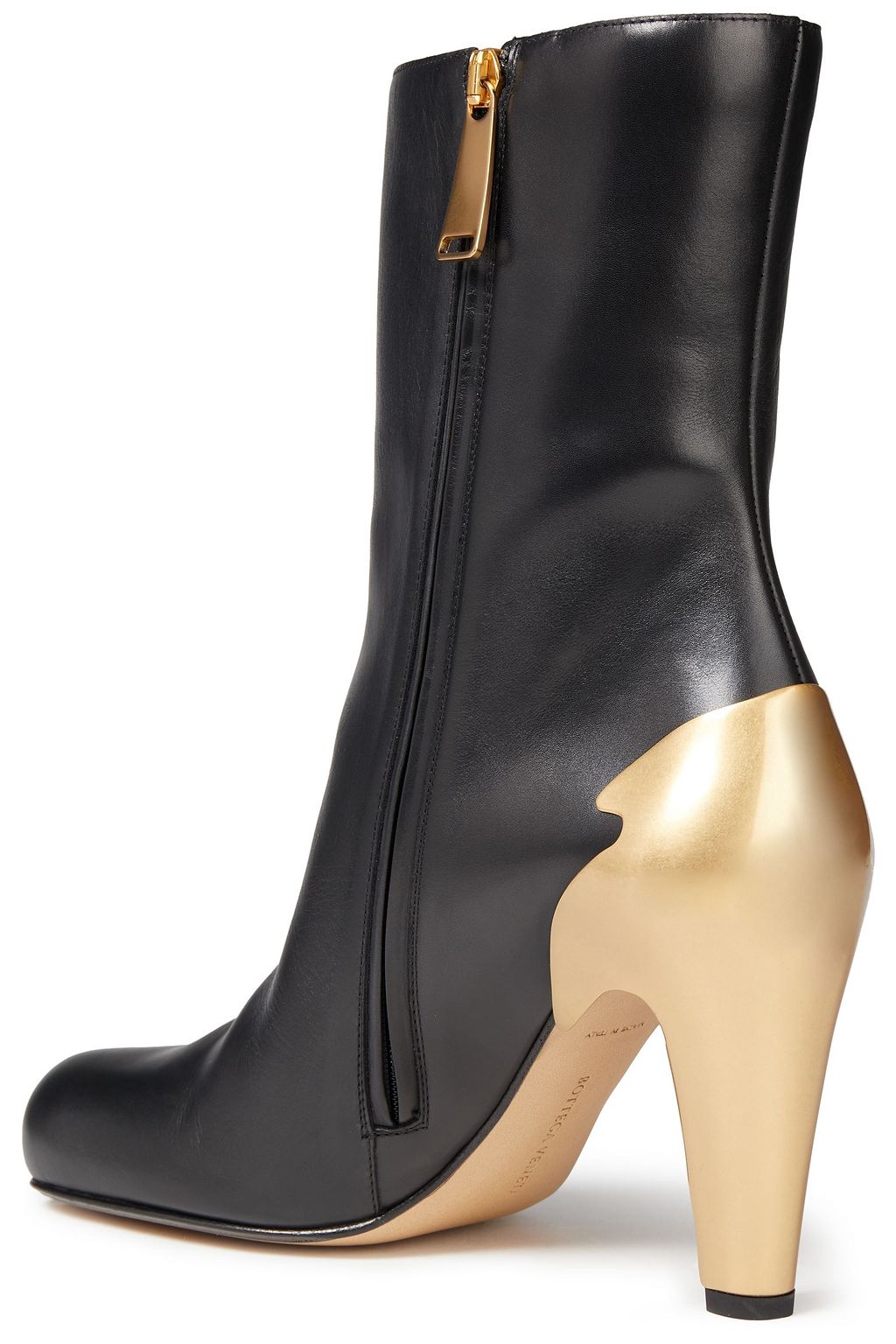 BOTTEGA VENETA Embellished leather ankle boots