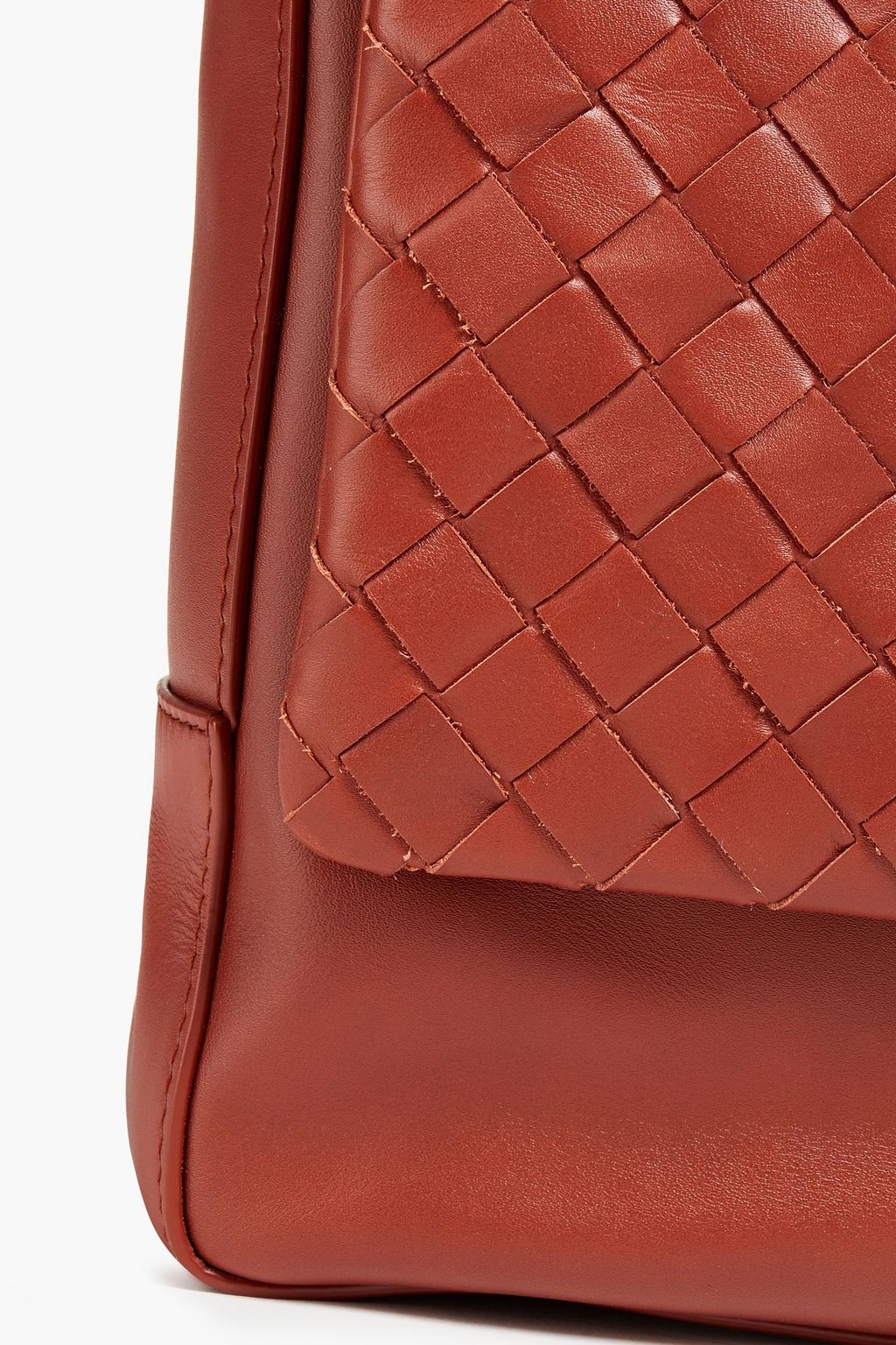 BOTTEGA VENETA Intrecciato leather messenger bag