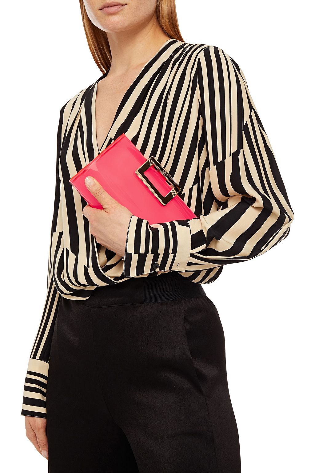 ROGER VIVIER Leather clutch