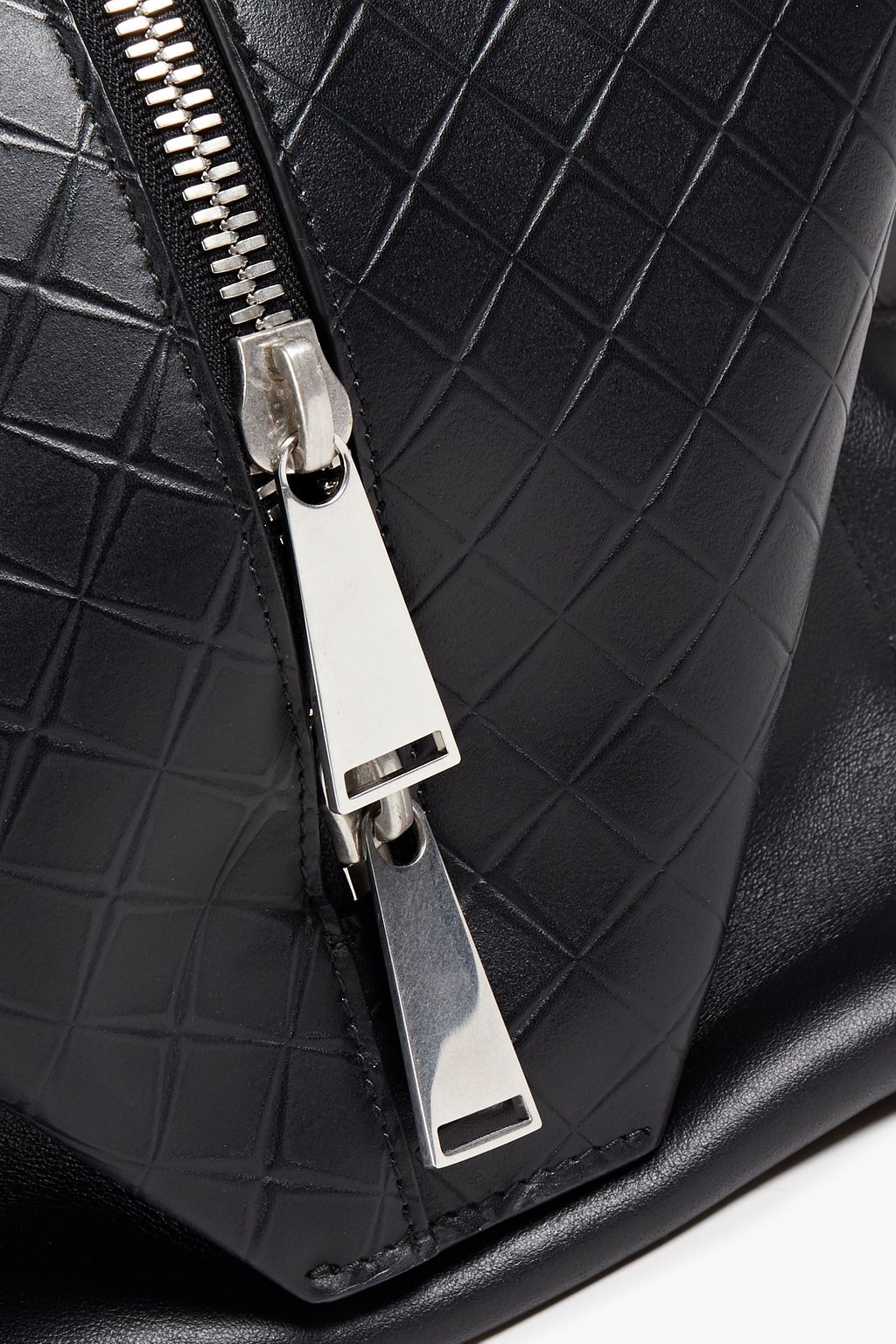 BOTTEGA VENETA Embossed leather weekend bag
