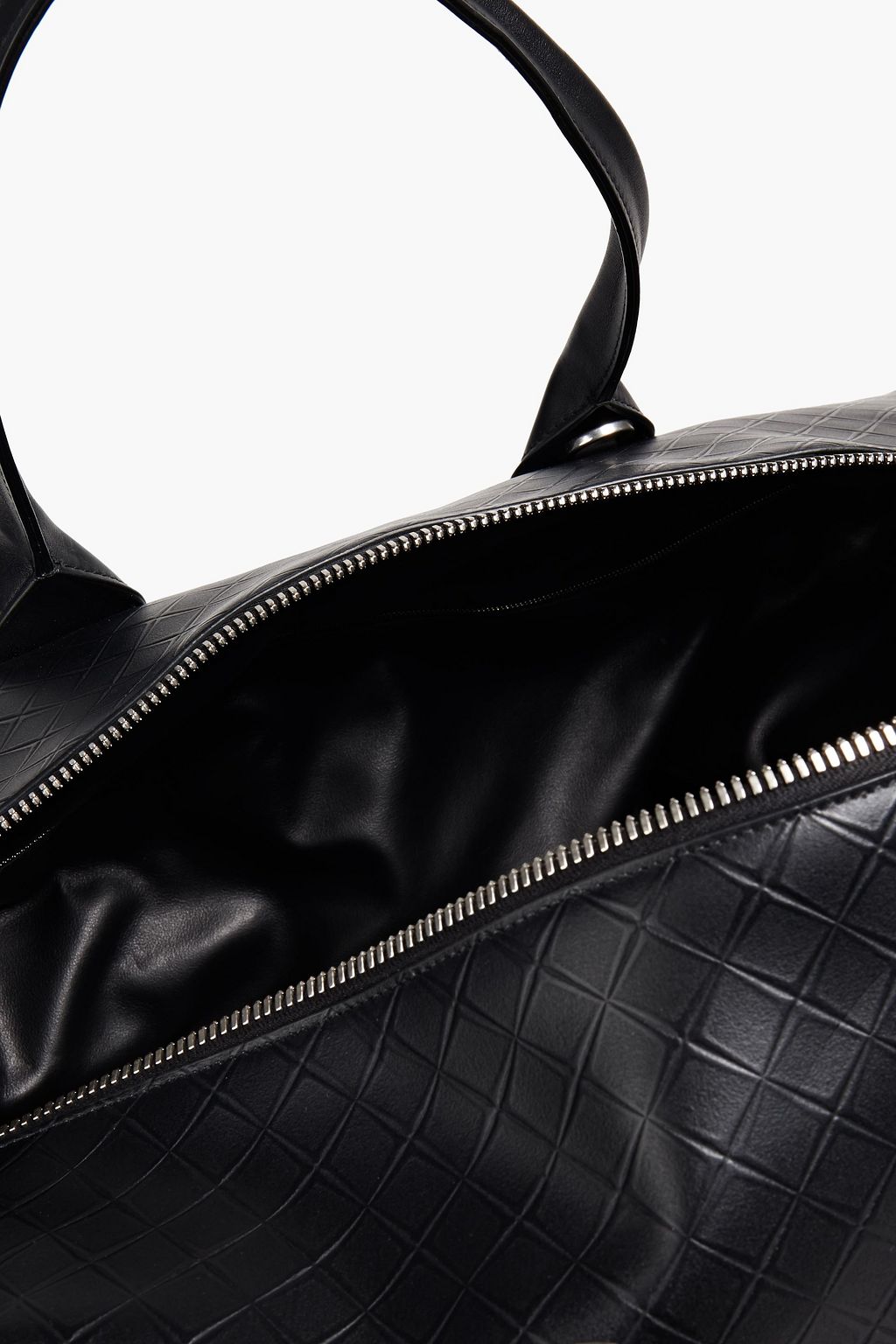 BOTTEGA VENETA Embossed leather weekend bag