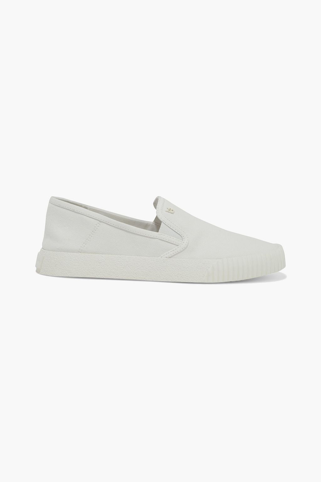 VERONICA BEARD Panelle canvas slip-on sneakers | THE OUTNET