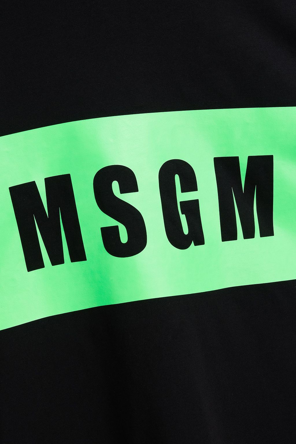 MSGM Printed cotton-jersey T-shirt