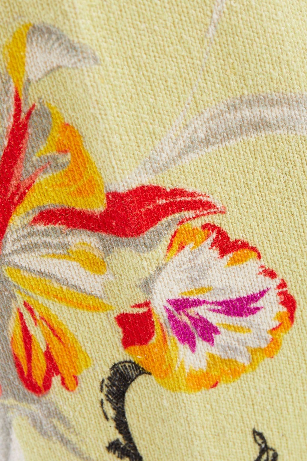 ETRO Floral-print silk wide-leg pants