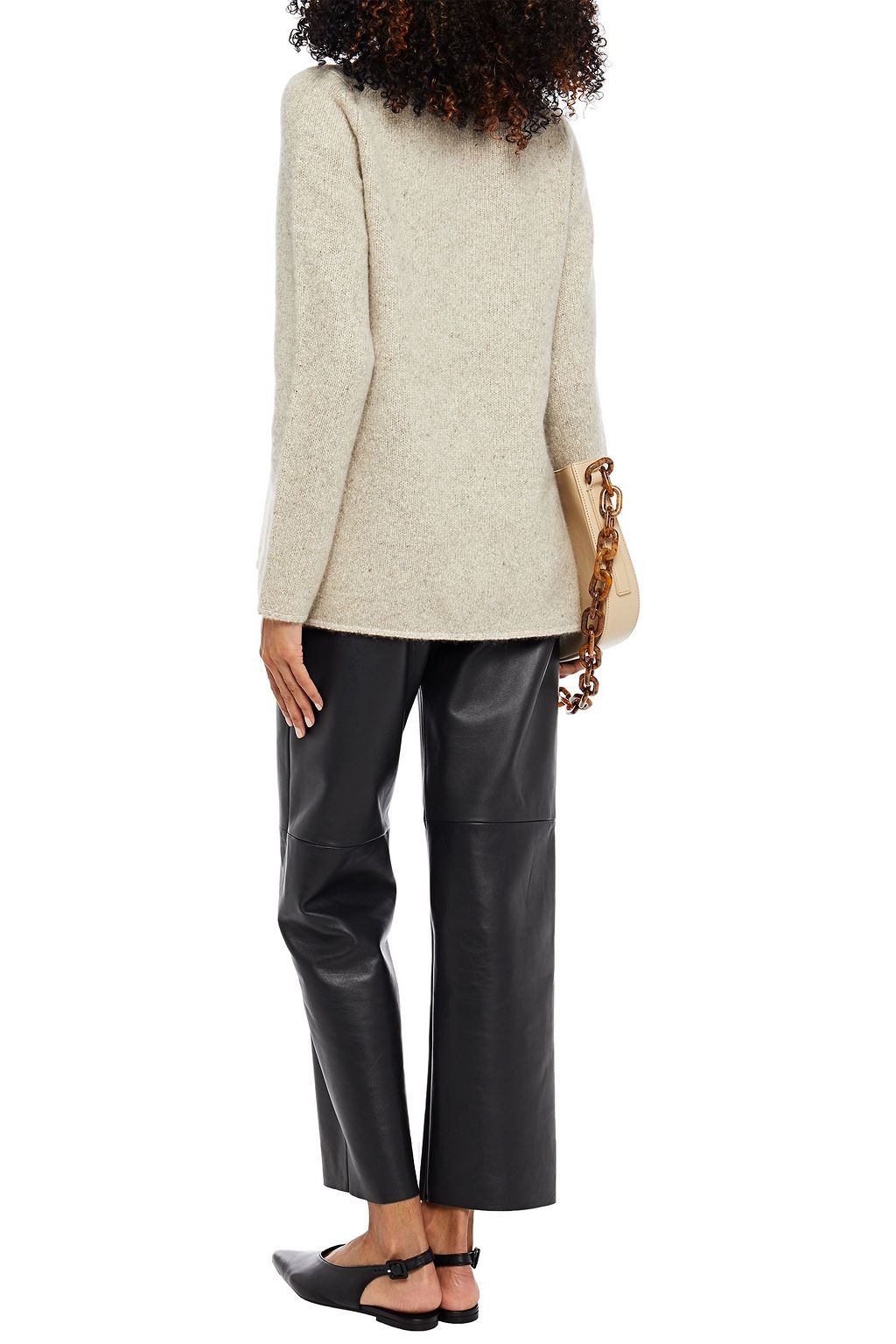 VINCE. Mélange cashmere sweater