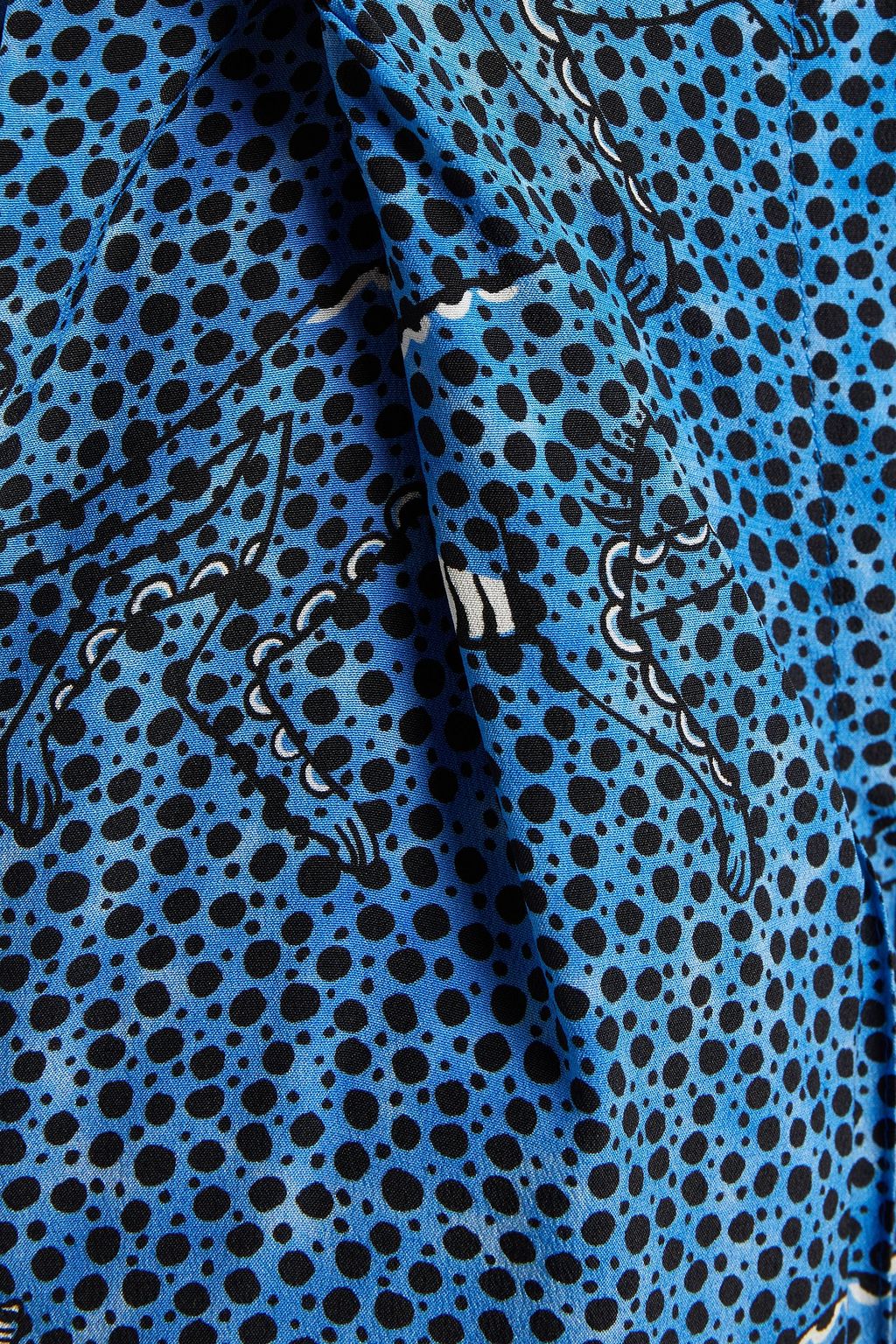 ETRO Printed silk crepe de chine straight-leg pants