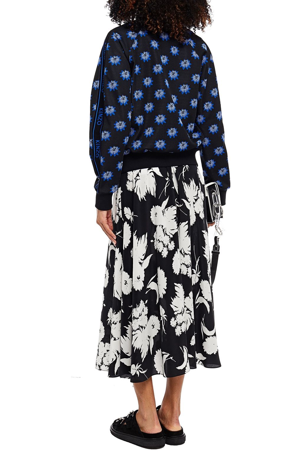 KENZO Floral-jacquard bomber jacket