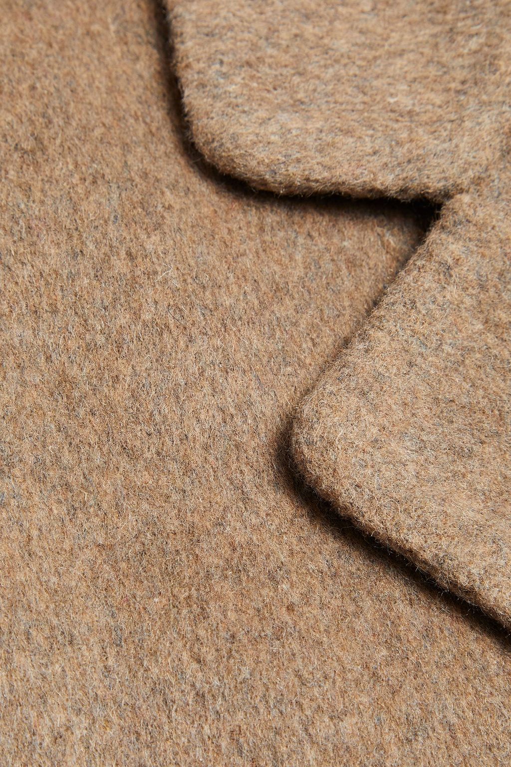 VINCE. Brushed mélange wool-blend jacket