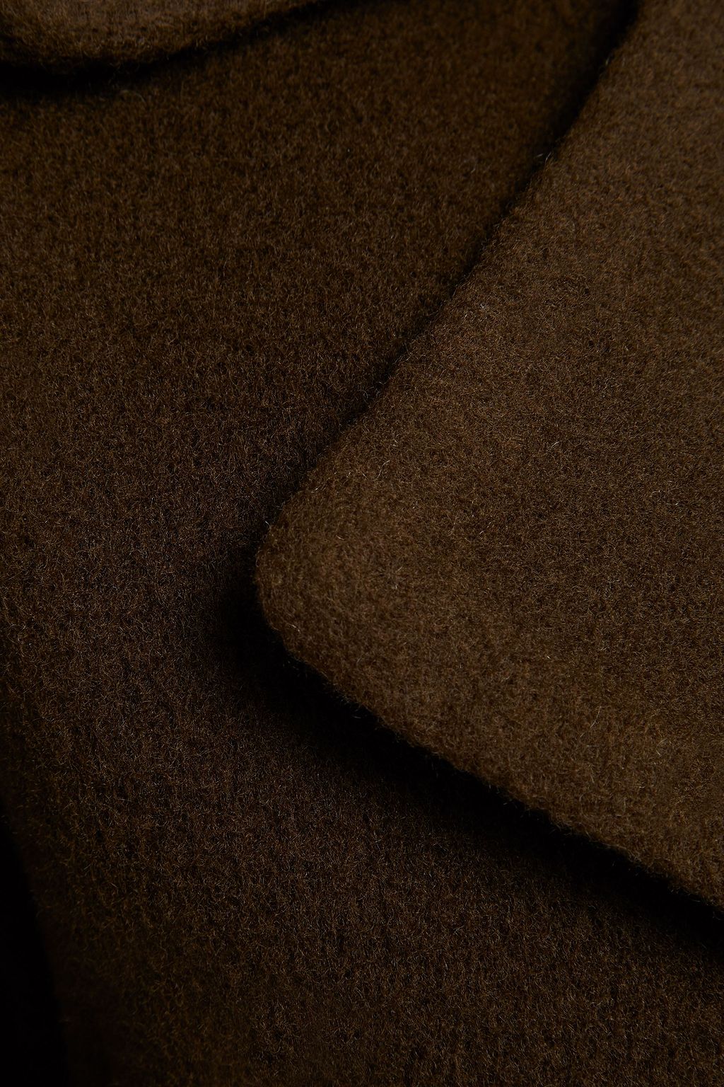 VINCE. Wool-blend felt coat