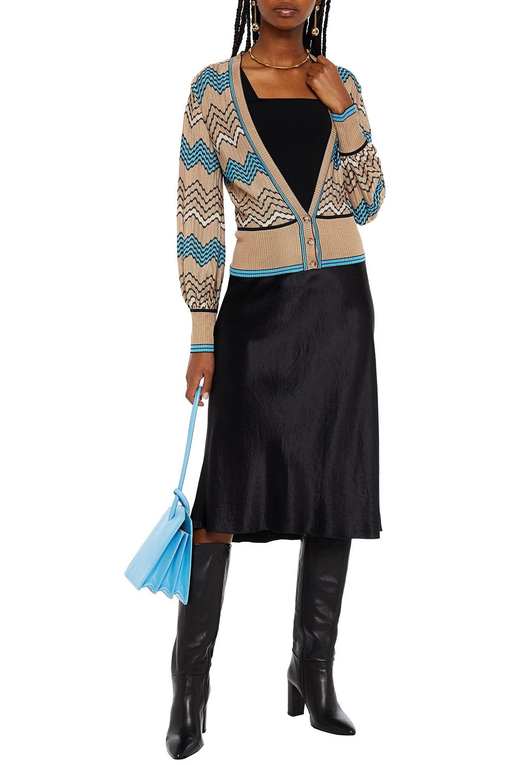 MISSONI Crochet-knit cardigan