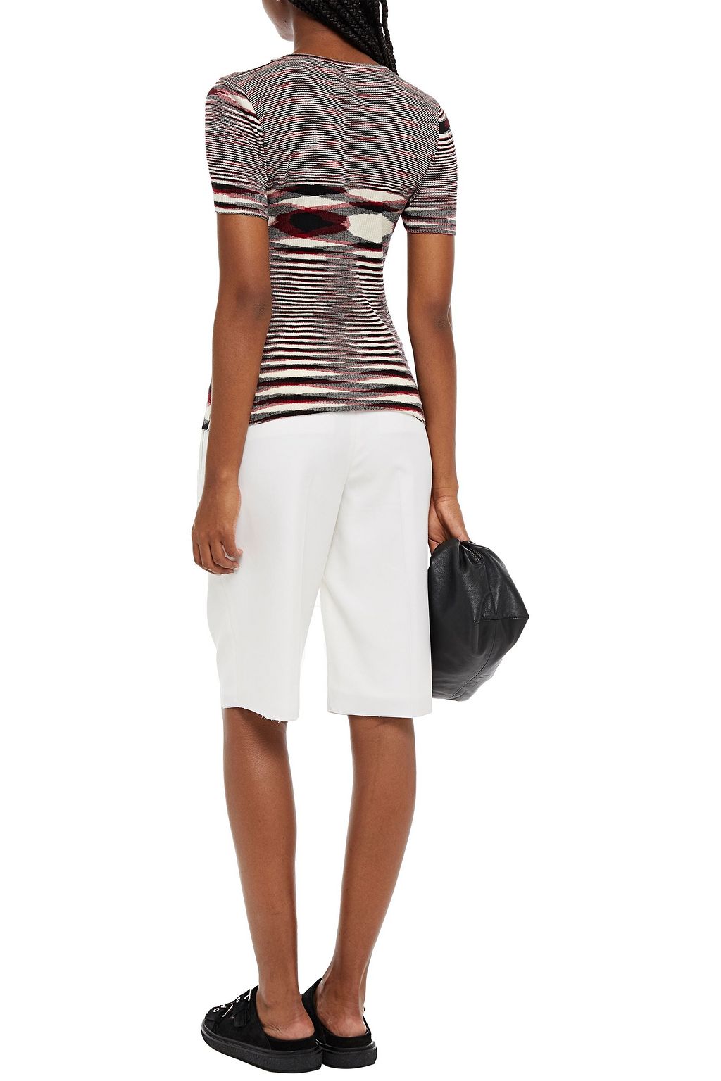 MISSONI Crochet-knit wool top