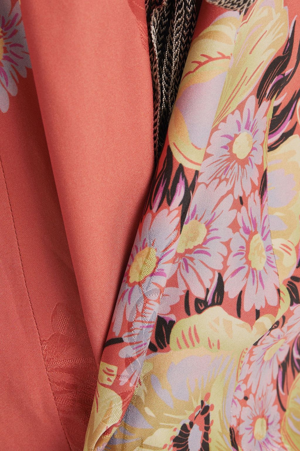 ETRO Floral-print satin-jacquard jacket