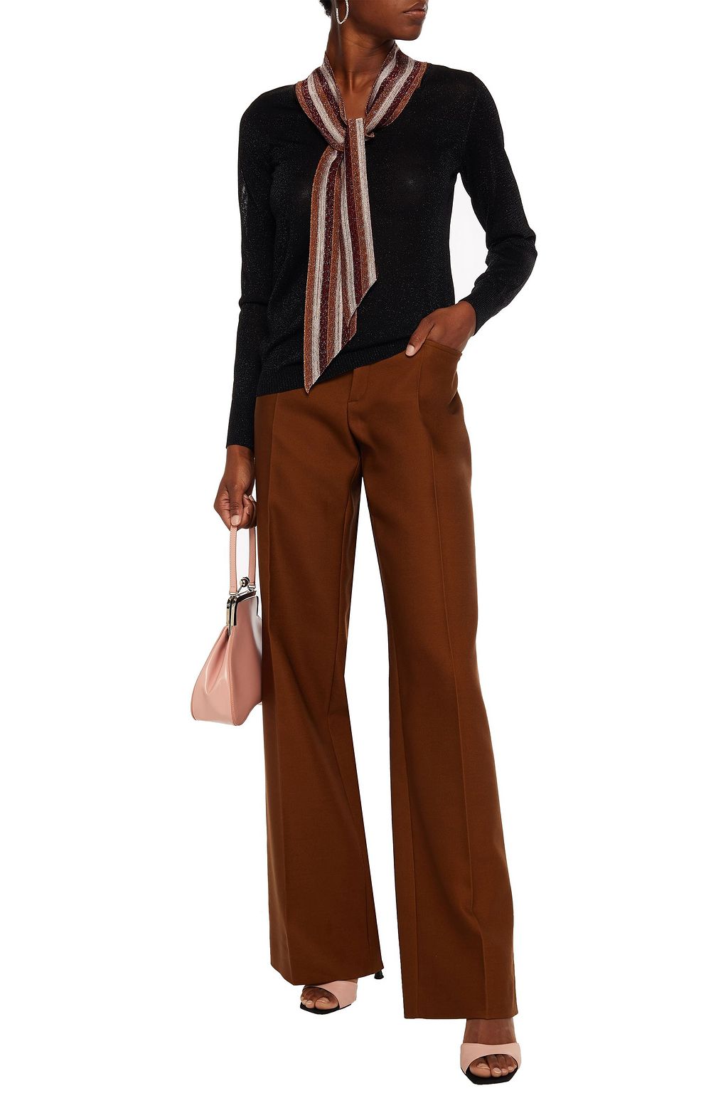MISSONI Metallic knitted sweater