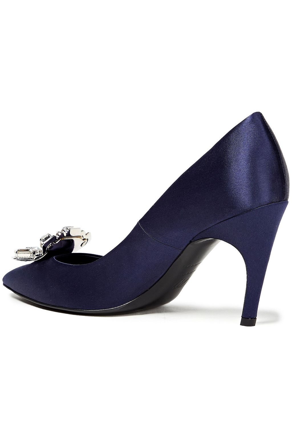 ROGER VIVIER Embellished satin pumps