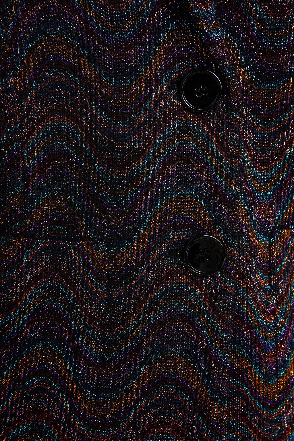 MISSONI Metallic knitted blazer