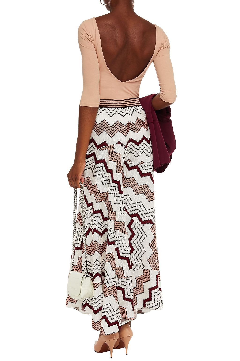MISSONI سروال كولوت صوفي
