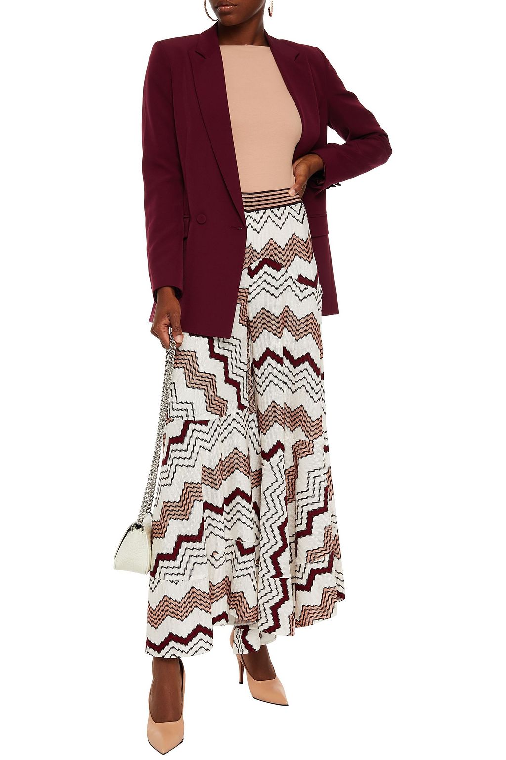 MISSONI سروال كولوت صوفي