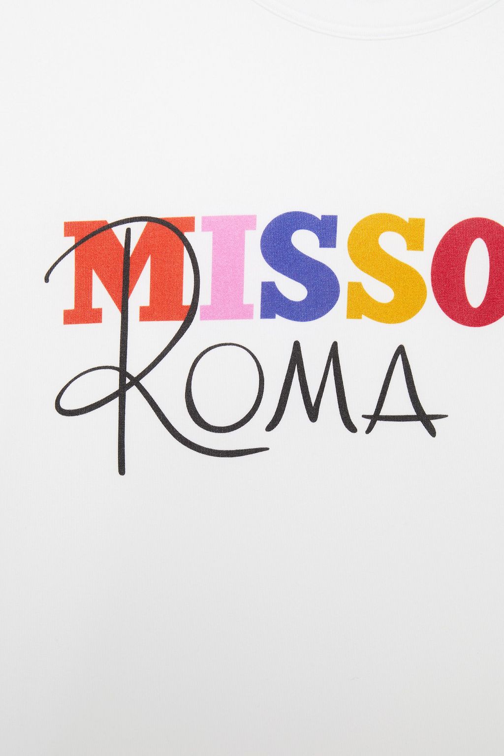 MISSONI Printed jersey T-shirt