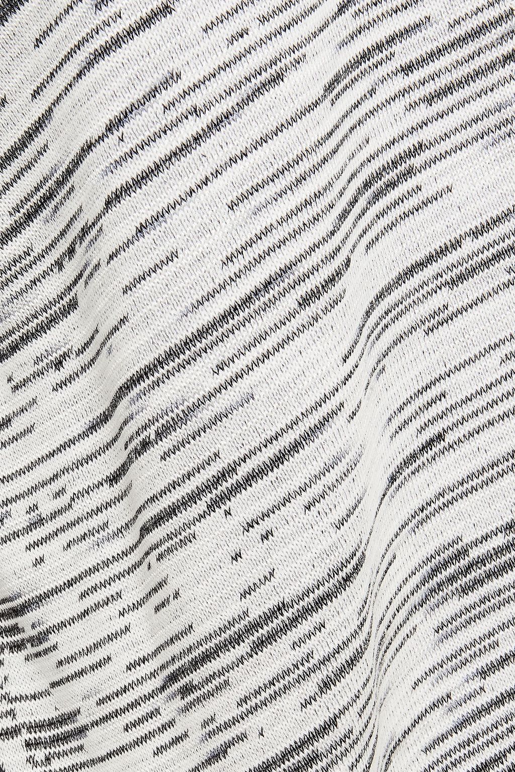 MISSONI Poloshirt aus meliertem Strick