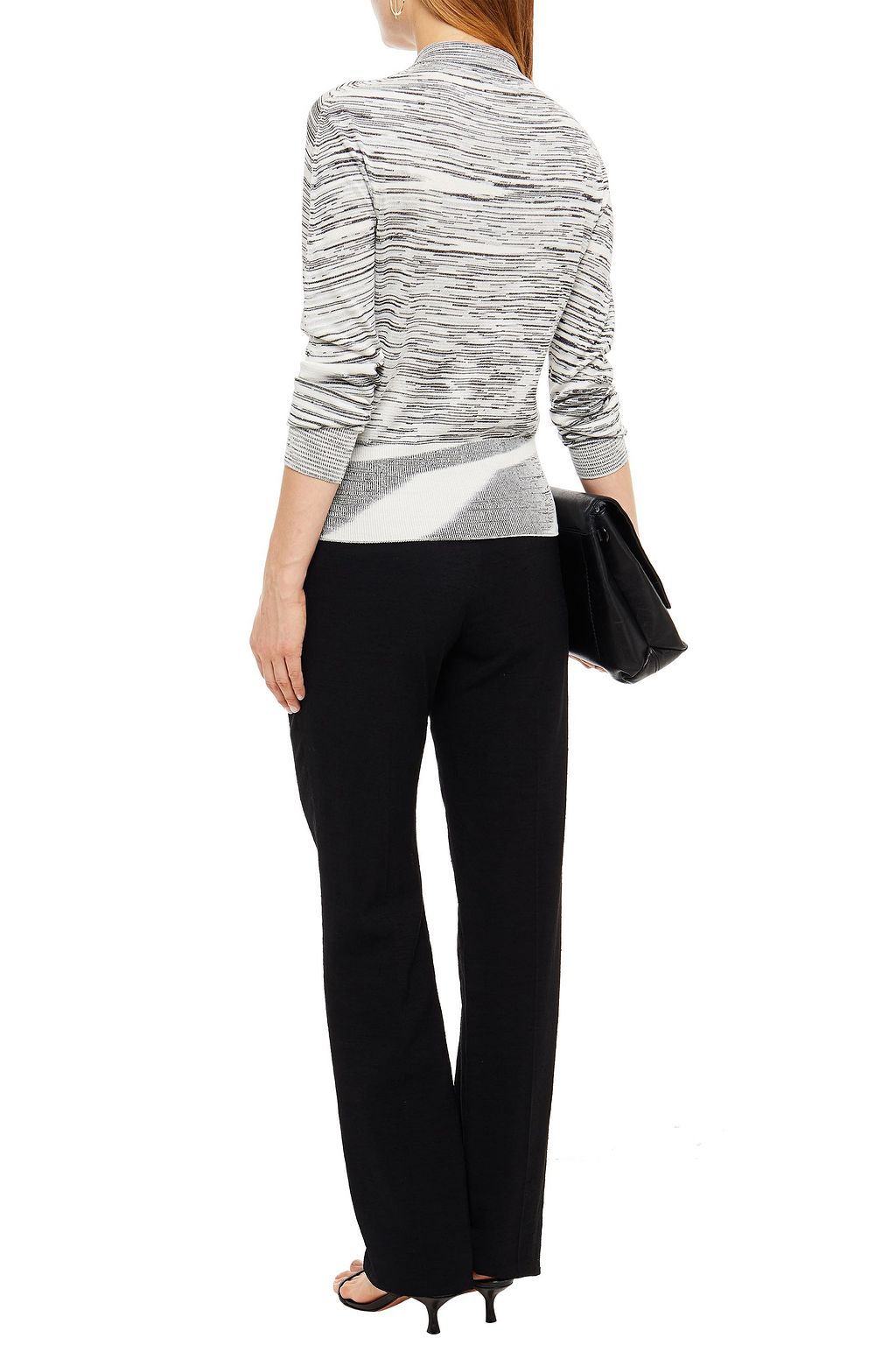 MISSONI Poloshirt aus meliertem Strick